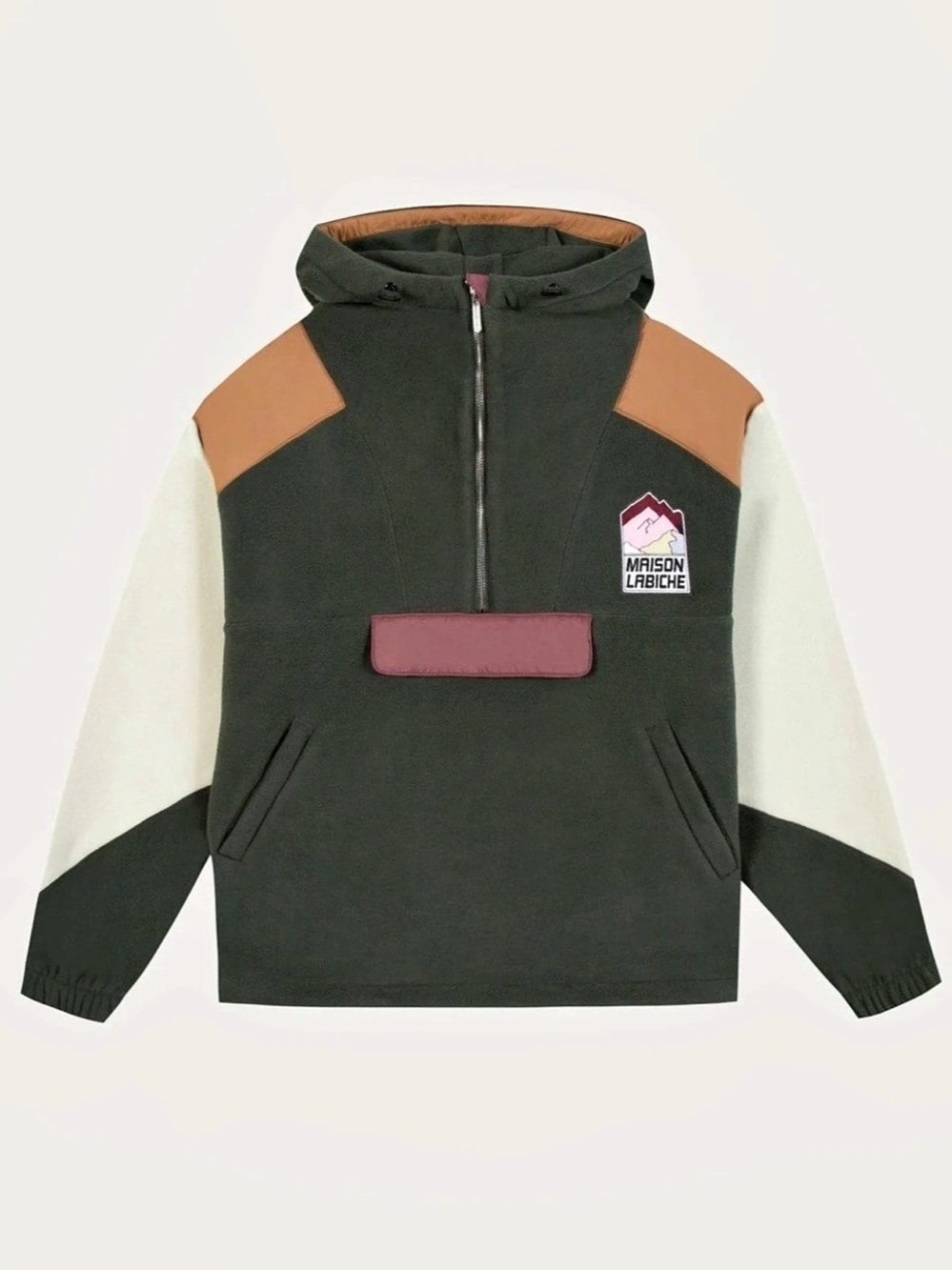 Maison Labiche Patch Mountain Color Block Jacket